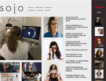 Tablet Screenshot of opticasojo.com